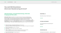 Desktop Screenshot of ems-dienstleister.de