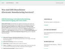 Tablet Screenshot of ems-dienstleister.de